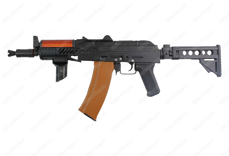 Double Bell 016-1 AKS74UA Airsoft AEG Rifle Real Wood