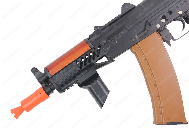Double Bell 016-1 AKS74UA Airsoft AEG Rifle Real Wood
