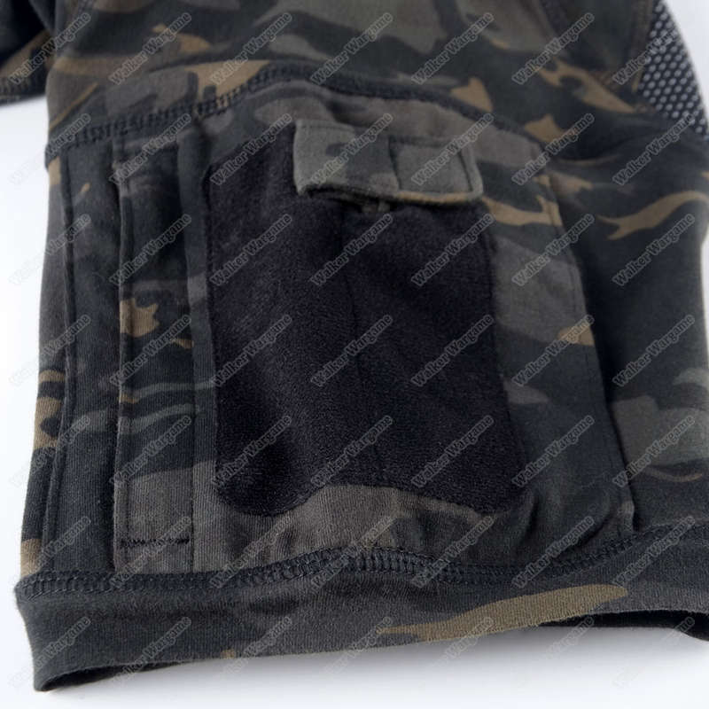 Tactical Short Sleeve Combat Shirt - Speical Force Multicam Black Size M