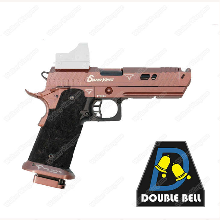 Double Bell 304A TTI JW4 Sand Viper MOS Green Gas Pistol Tan