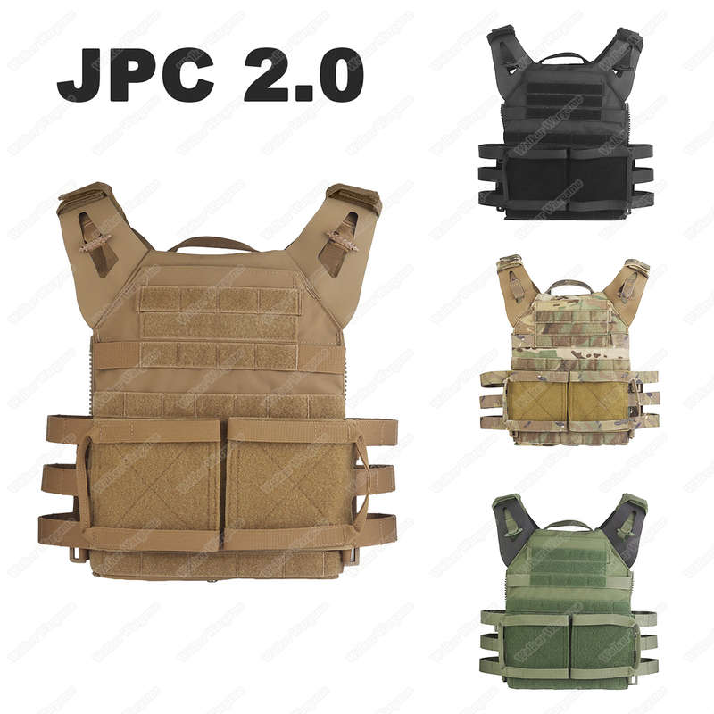WST JPC 2.0 Molle Tactical Vest - Black