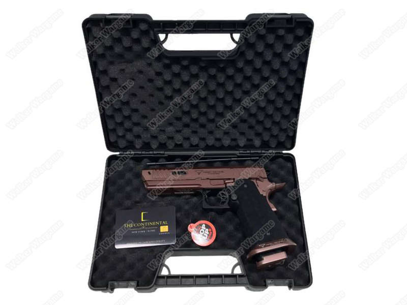 Double Bell 304A TTI JW4 Sand Viper MOS Green Gas Pistol Tan