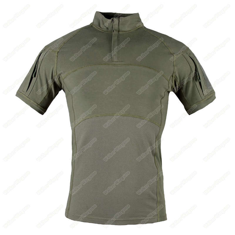 Tactical Short Sleeve Combat Shirt - OD Green Size M