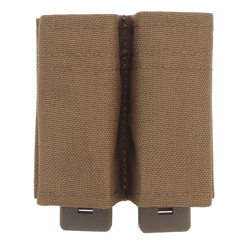 WST FAST 9MM Double Mag Pouch Molle Pouch Tan