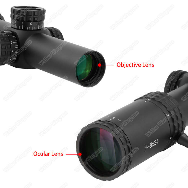 FOCUHUNTER 1-6x24 Second Focal Plane Rifle Scopes 0137