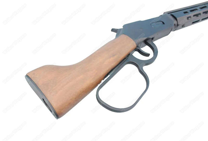 Double Bell 107C Tracker M1894 CO2 Lever Action Shell Ejecting Rifle Real Wood