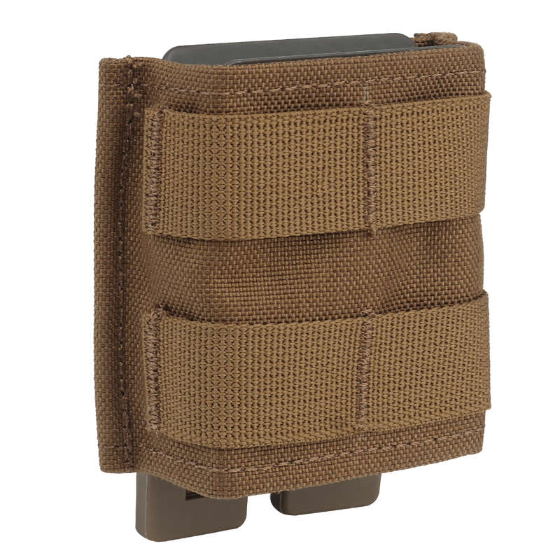 WST FAST 5.56 M4 Mag Single Pouch Molle Pouch Tan