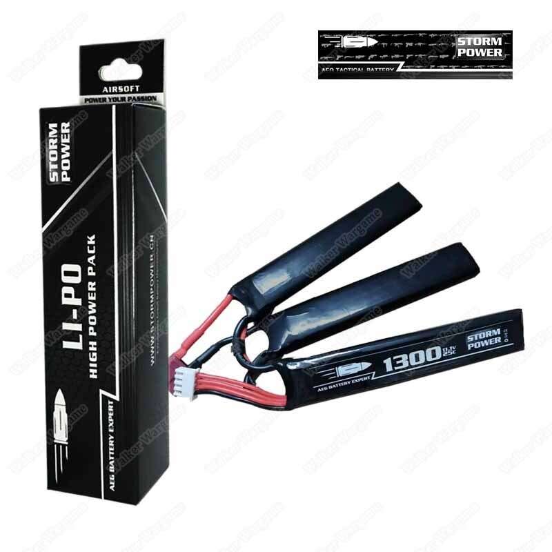 Tamiya Connect Upgraded StormPower 11.1V 1300mah 25C 3P Lipo Battery