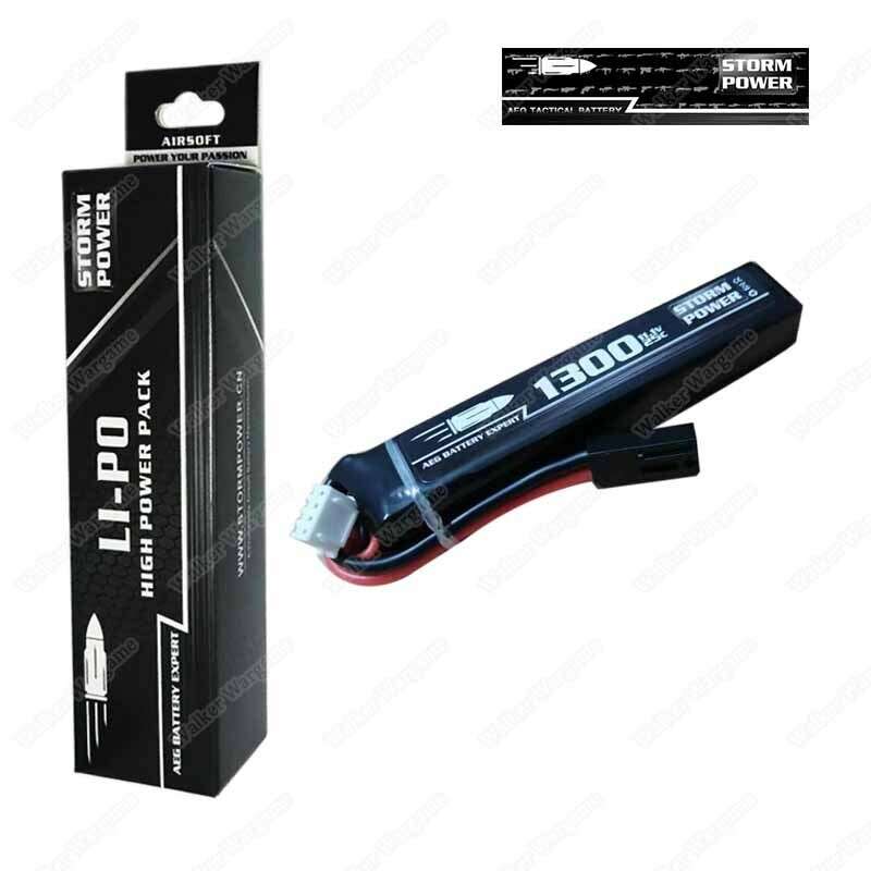 Tamiya Connect Upgraded StormPower 11.1V 1300mah 25C 1P Lipo Battery