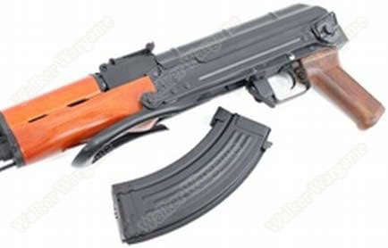 Double Bell 010A AKMS Real Wood Full Steel Electric Airsoft Gun