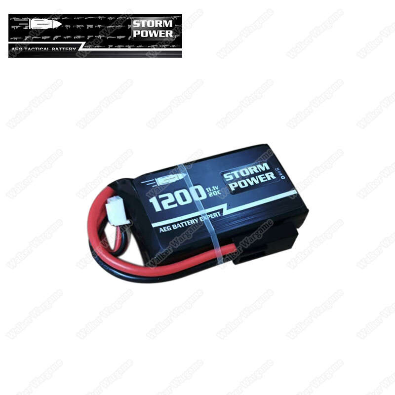 Tamiya Connect StormPower 11.1V 1200mah 20C PEQ Box Lipo Battery