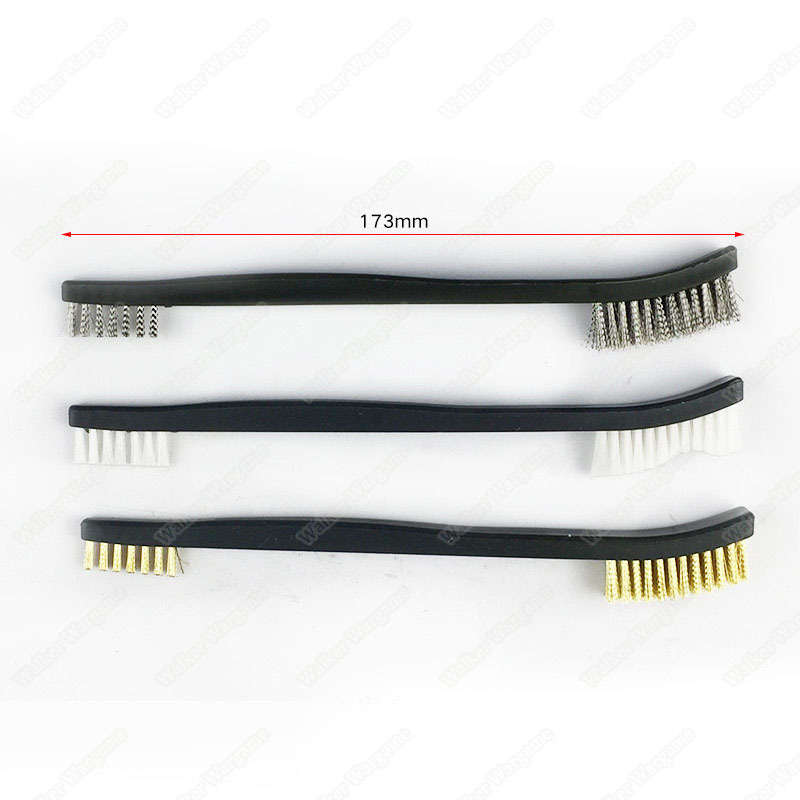 Firearm Airsoft Cleaning Brush Tools Kit Set Deluxe - With Case and metal Picks
