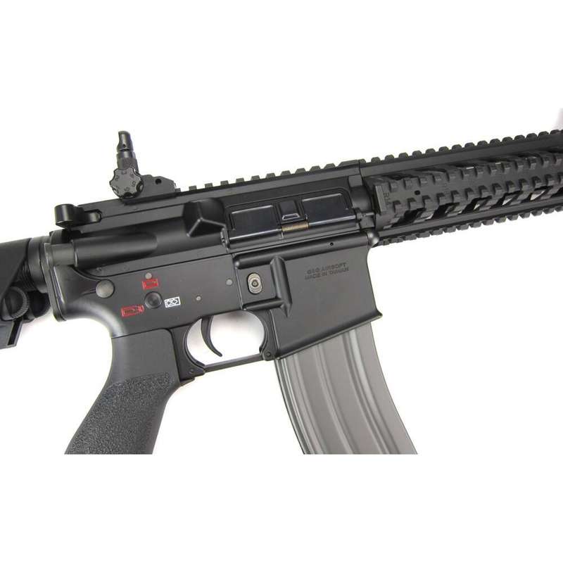 G&G GC16 Full Metal Combat Machine Raider-L Airsoft Rifle - Black