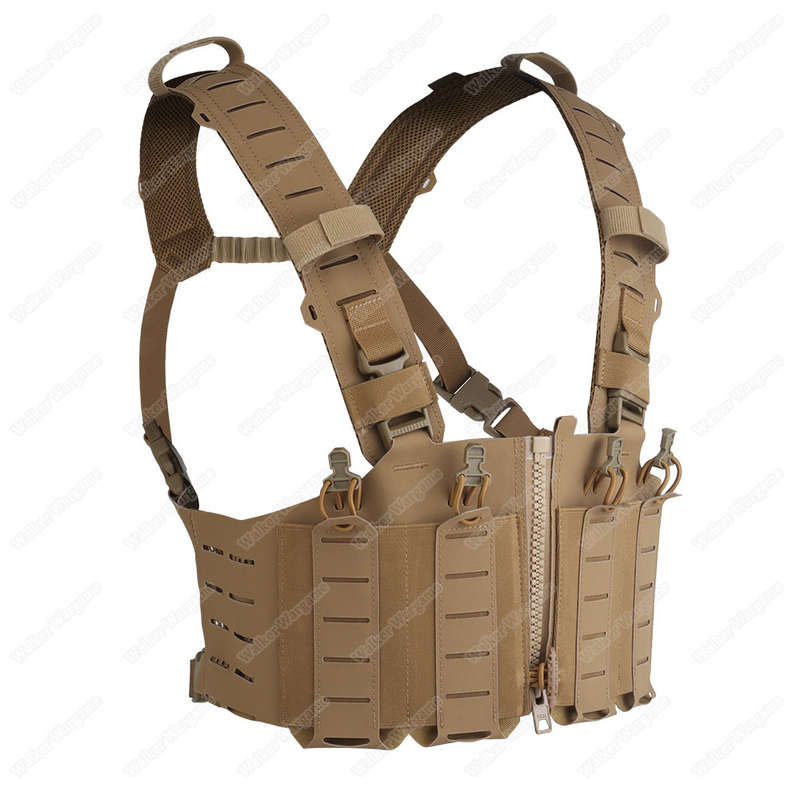 Tan WST SF Chest Rig Light Weight Webbing System