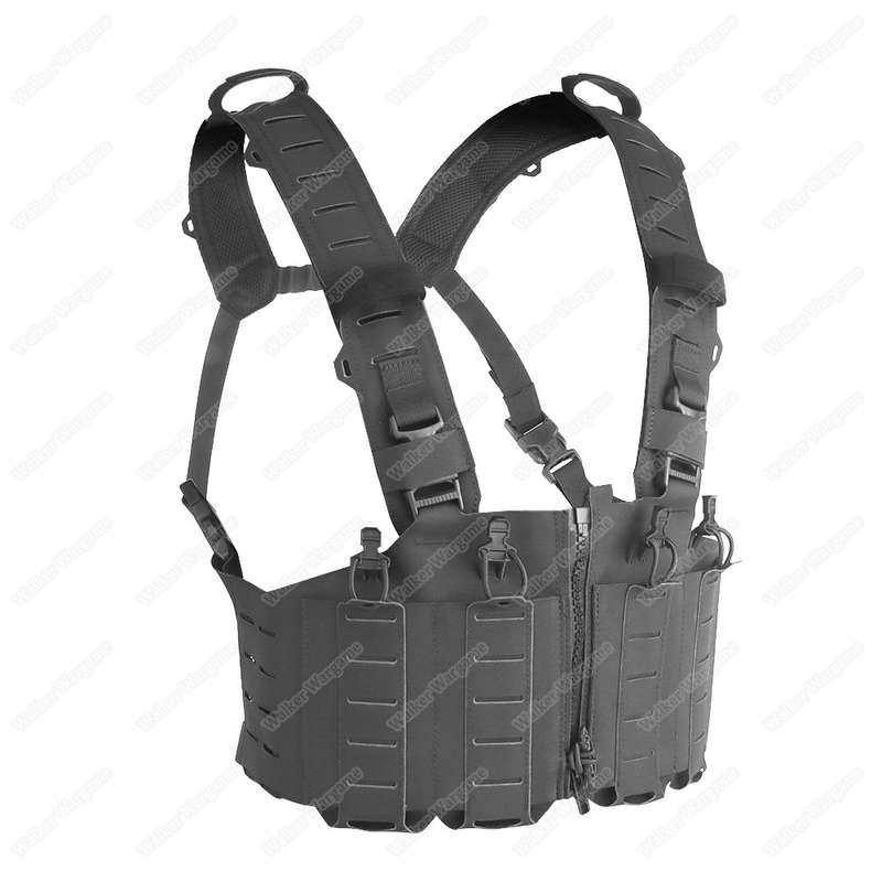 Black WST SF Chest Rig Light Weight Webbing System