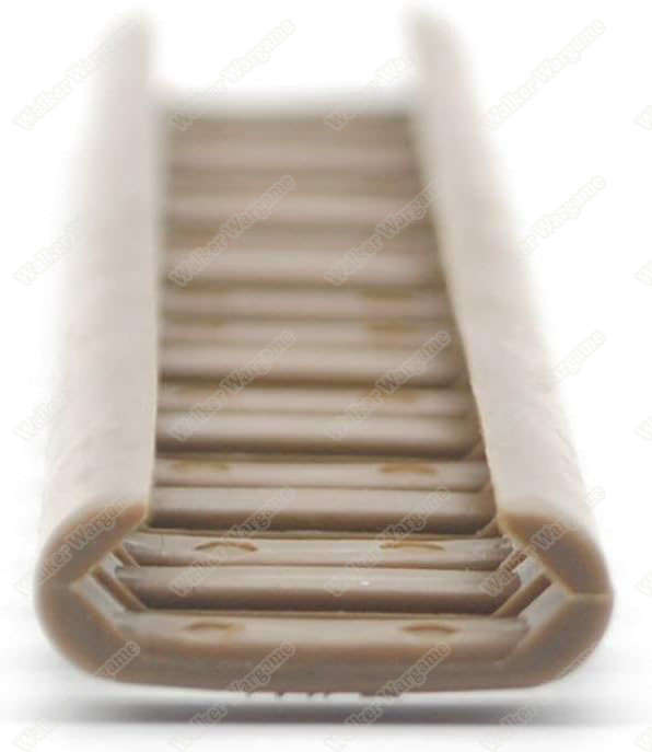 Tan Picatinny Ladder Rail Rubber Covers Rail Protector ( Pack of 4 )