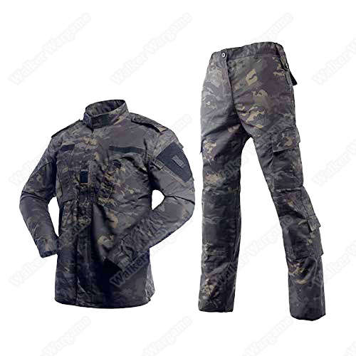 BDU Battle Dress Uniform Full Set - Special Force Multicam Black size 2XL