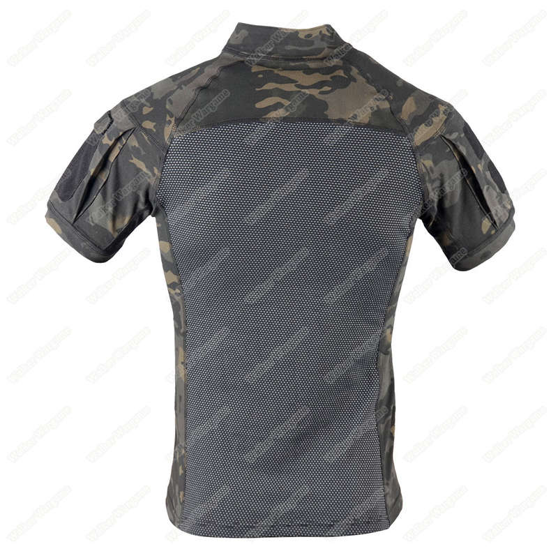 Tactical Short Sleeve Combat Shirt - Speical Force Multicam Black Size M