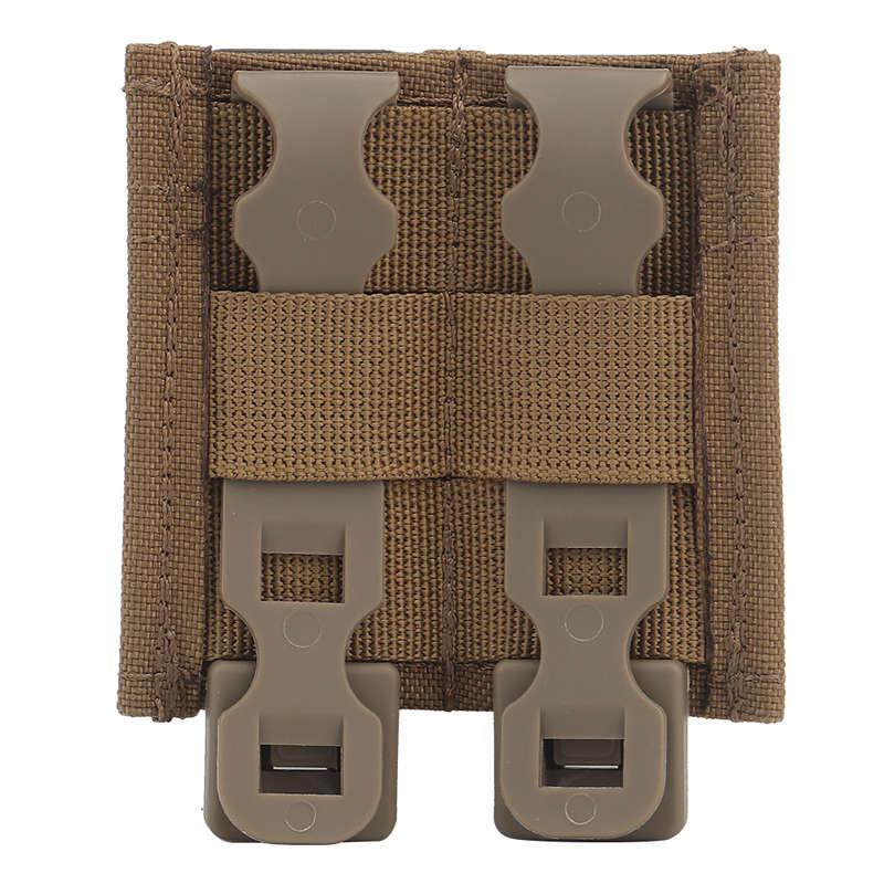 WST FAST 9MM Double Mag Pouch Molle Pouch Tan