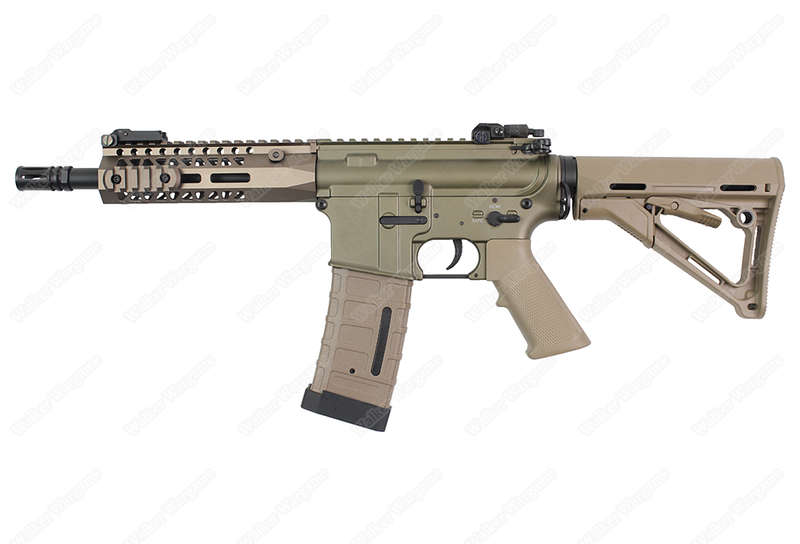 Double Bell 080 Short TTI TR-1 Metal Electric Airsoft Gun Tan Color