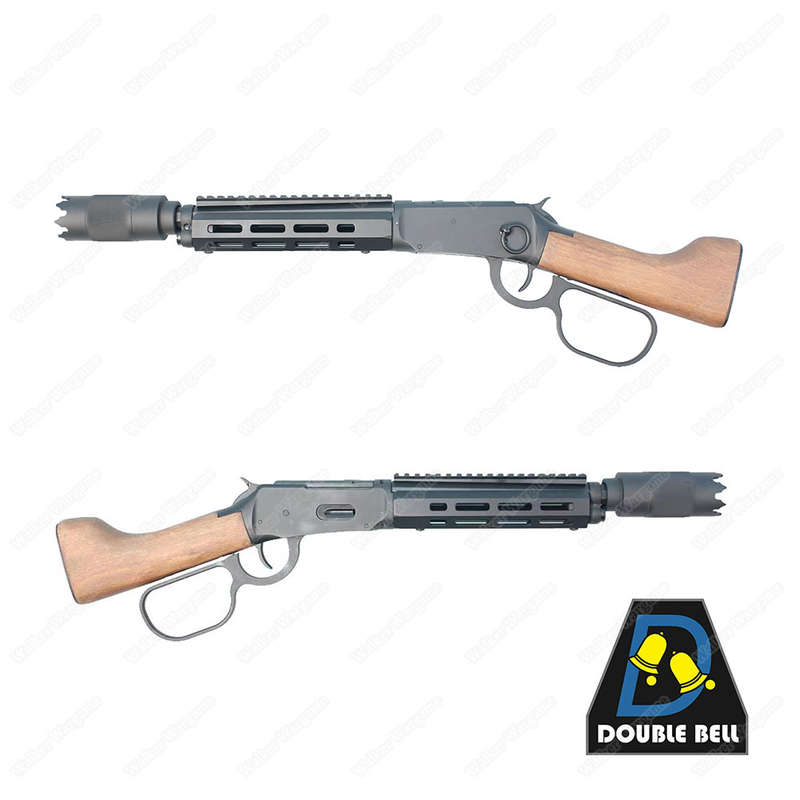 Double Bell 107C Tracker M1894 CO2 Lever Action Shell Ejecting Rifle Real Wood