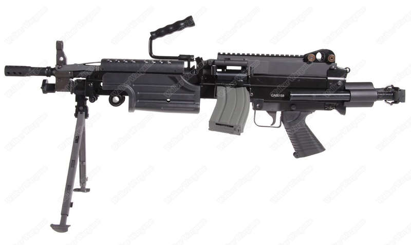 Classic Army M249 Para SAW Light Machine Gun Airsoft AEG