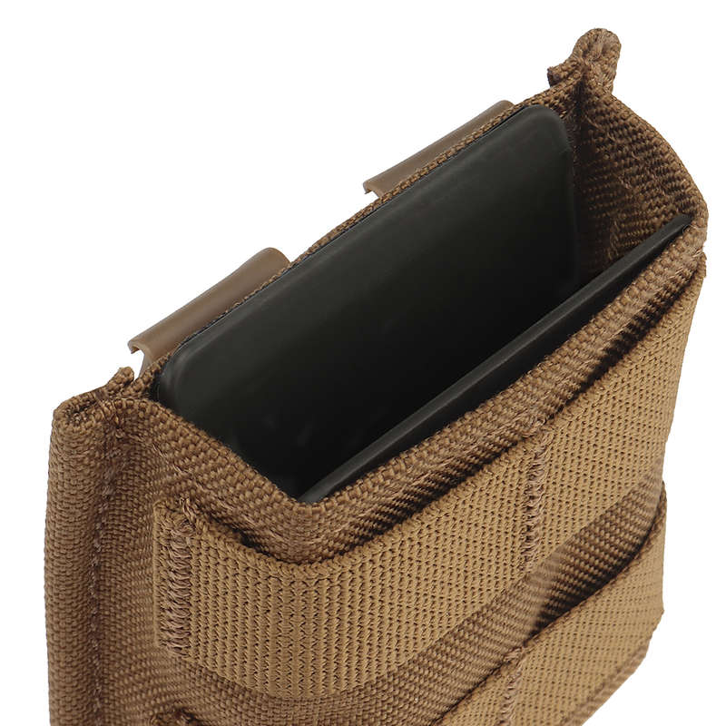 WST FAST 5.56 M4 Mag Single Pouch Molle Pouch Tan