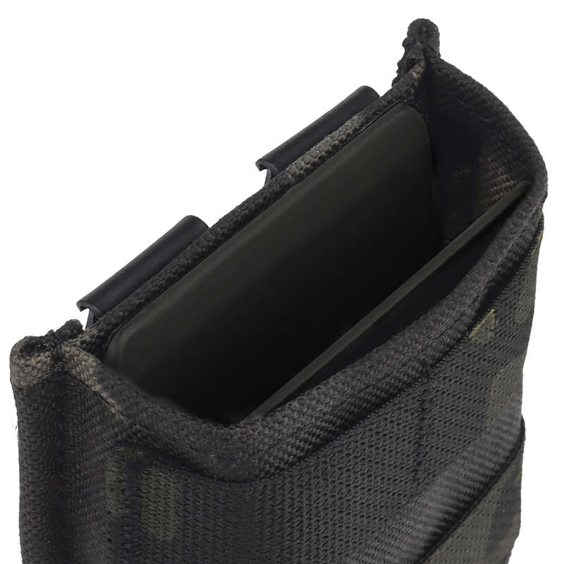 WST FAST 5.56 M4 Mag Single Pouch Molle Pouch Multicam Black