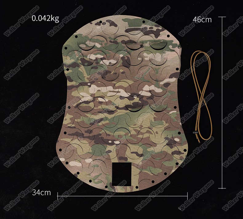 WST Lightweight Laser Cut Helmet Cover - Multicam