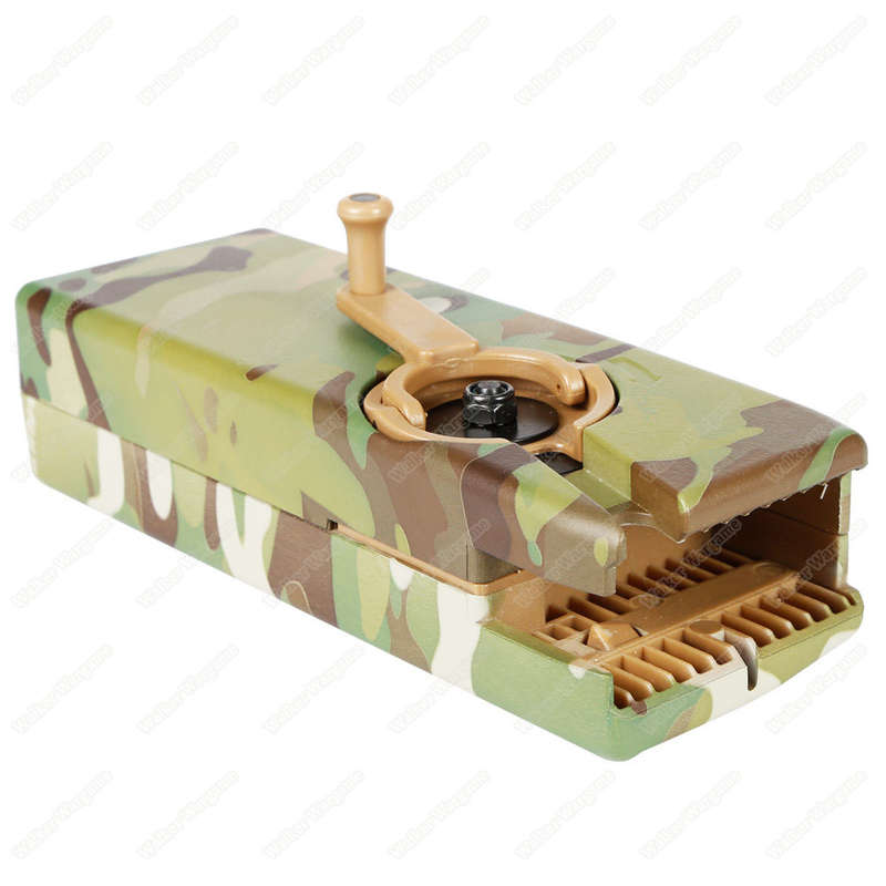 WST Sidewinder Airsoft BB Speed Loader 1000rds Capacity (For M4 Mag) Multicam