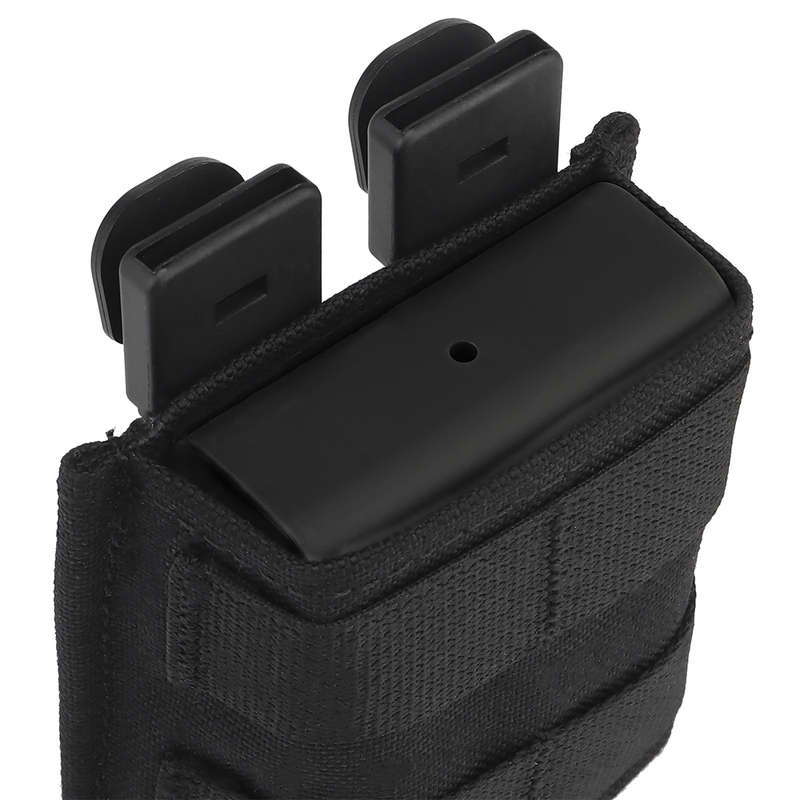 WST FAST 5.56 M4 Mag Single Pouch Molle Pouch Black