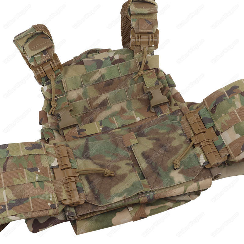 WST ARC Tactical Molle Vest With Belly Pouch -Multicam