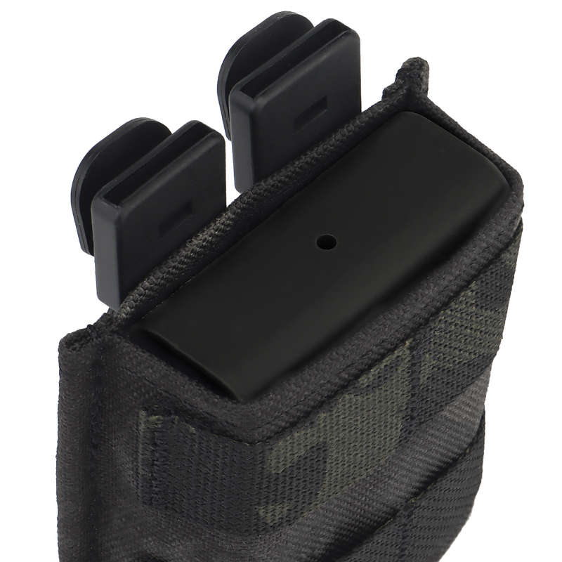 WST FAST 5.56 M4 Mag Single Pouch Molle Pouch Multicam Black