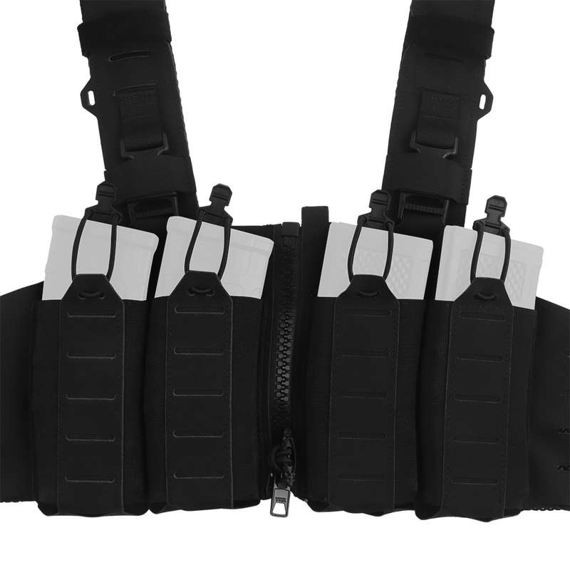 Black WST SF Chest Rig Light Weight Webbing System