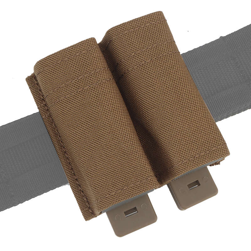 WST FAST 9MM Double Mag Pouch Molle Pouch Tan