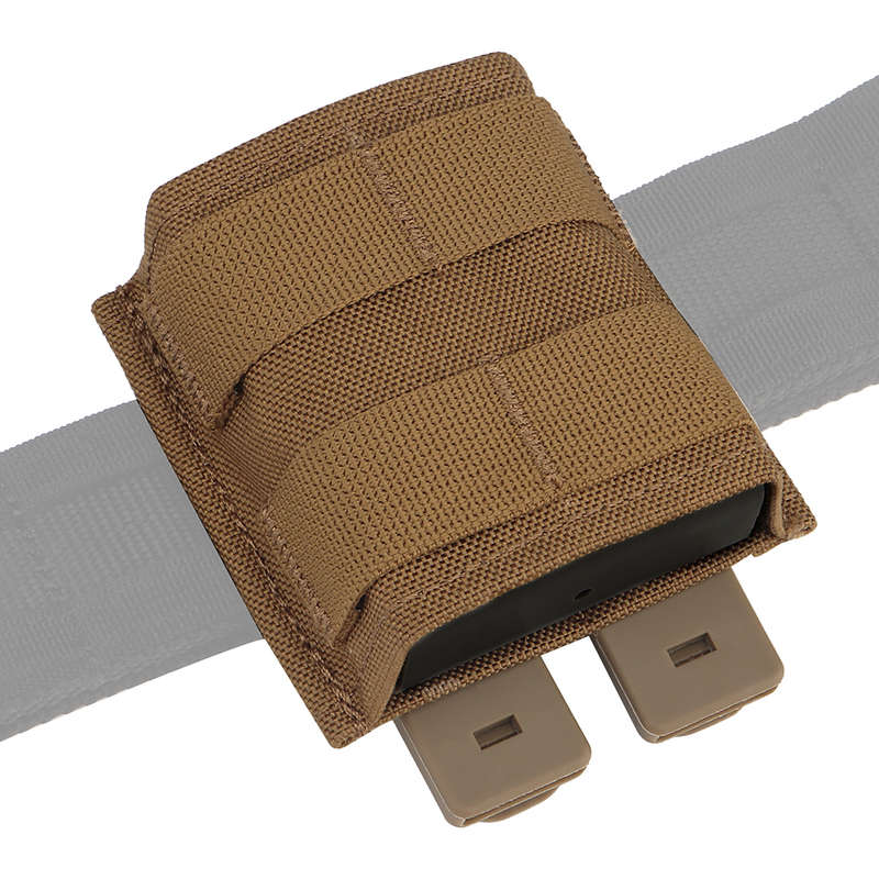 WST FAST 5.56 M4 Mag Single Pouch Molle Pouch Tan