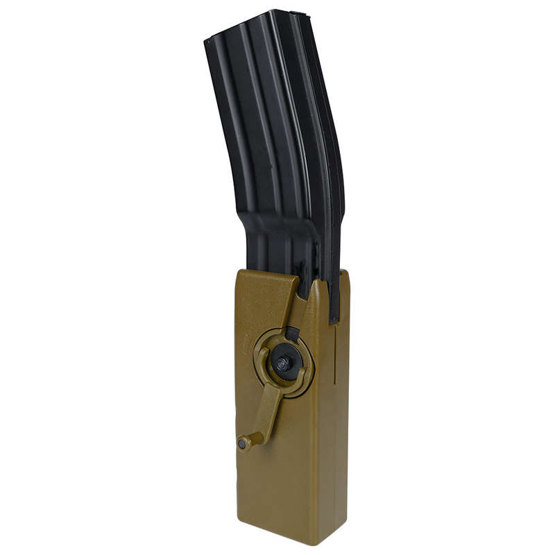 WST Sidewinder Airsoft BB Speed Loader 1000rds Capacity (For M4 Mag) Tan