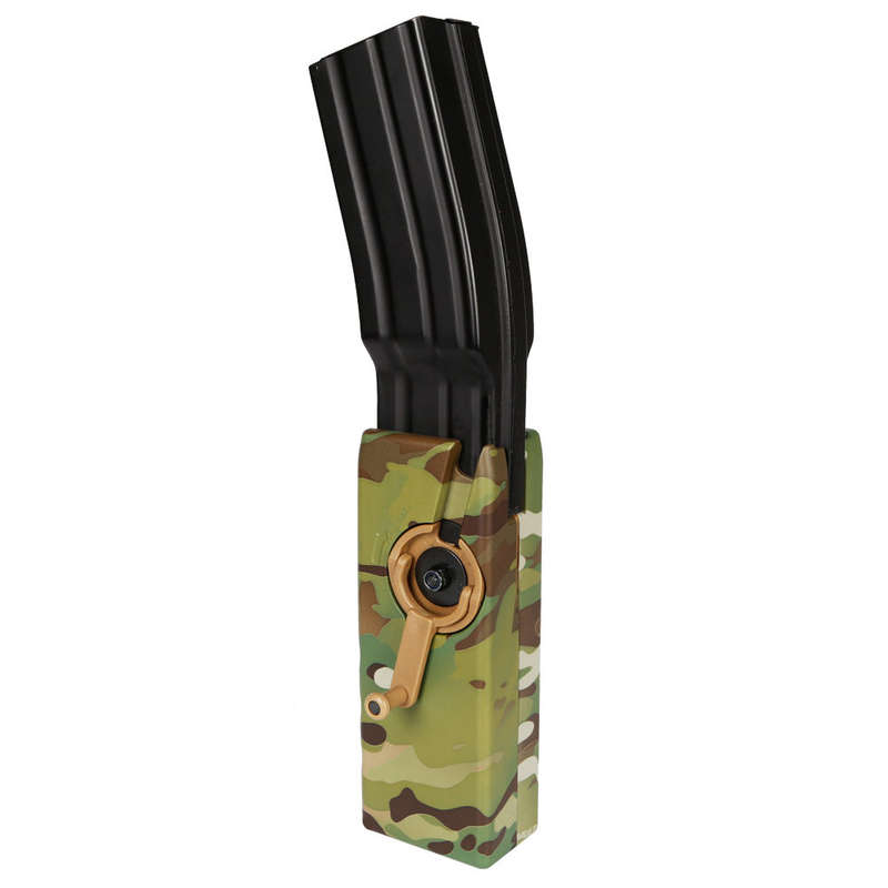 WST Sidewinder Airsoft BB Speed Loader 1000rds Capacity (For M4 Mag) Multicam