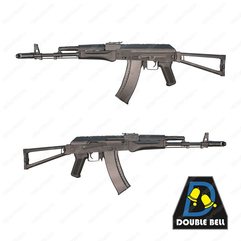 Double Bell BYP-02B AKS74N Polymer Body Metal Gear Box Airsoft AEG Rifle