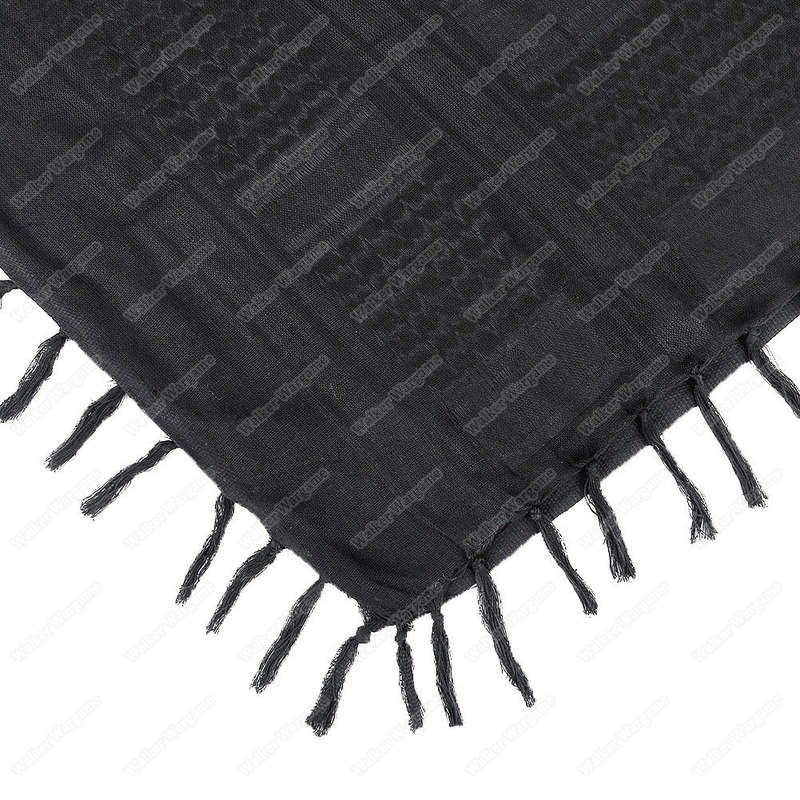 WST Mil Spec 100% Cotton Tactical Shemagh Black/ Grey