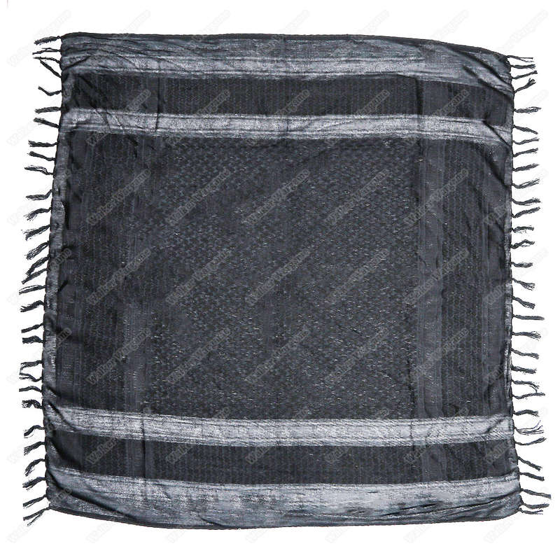 WST Mil Spec 100% Cotton Tactical Shemagh Black/ Grey