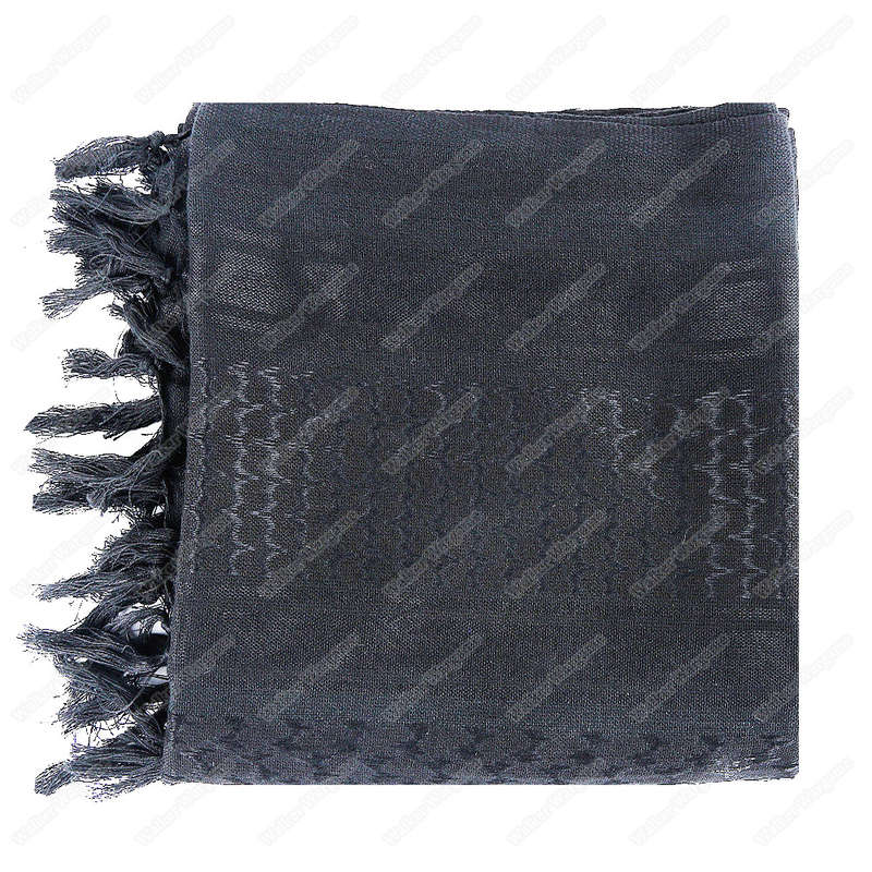 WST Mil Spec 100% Cotton Tactical Shemagh Black/ Grey