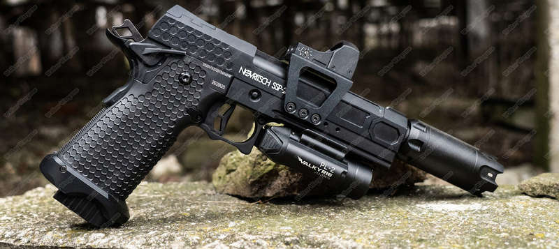 Novritsch SSP2 Airsoft Pistol Green Gas GBB