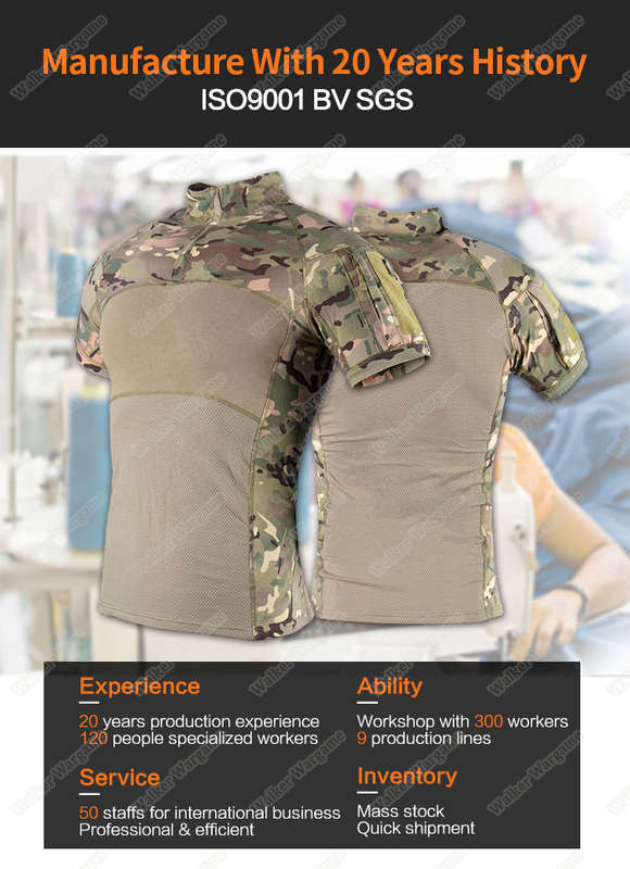 Tactical Short Sleeve Combat Shirt - Speical Force Multicam Size M