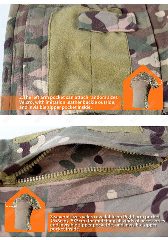 Tactical Short Sleeve Combat Shirt - Speical Force Multicam Size M