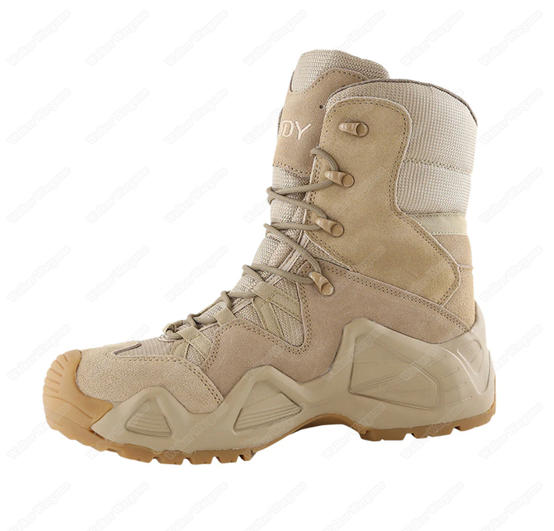 ESDY V2 High Tactical Army Boots -  Desert Tan  EU 41 - US8 - UK7 - 26cm
