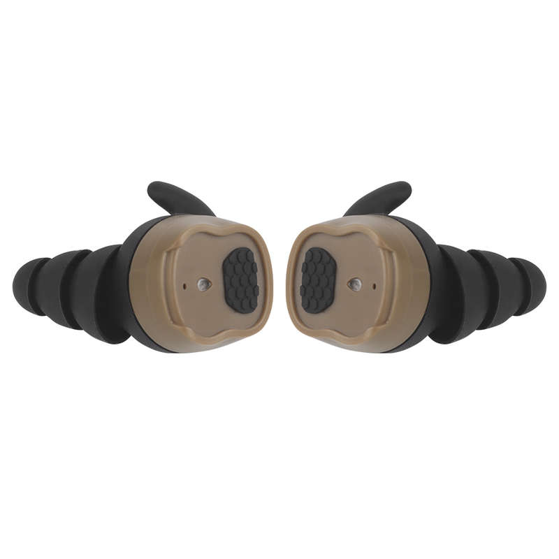 WST HD30 BlueTooth Earphone With Electronic Noise Reduction Earplug Tan