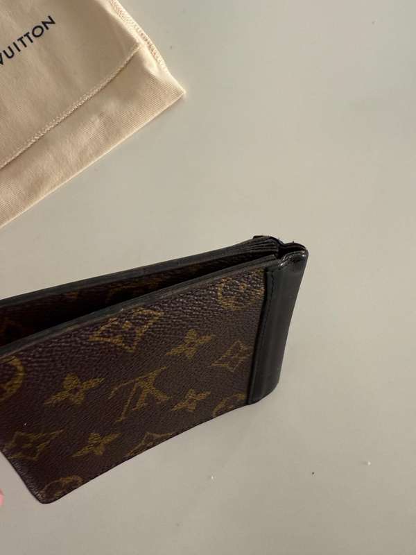 Used - Louis Vuitton Multiple Coated Canvas Cow Leather Wallet for Men