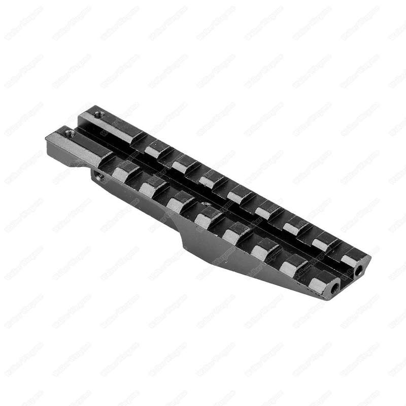AK Rifle Front Sight Rail For Low Profile 20mm Weaver Base