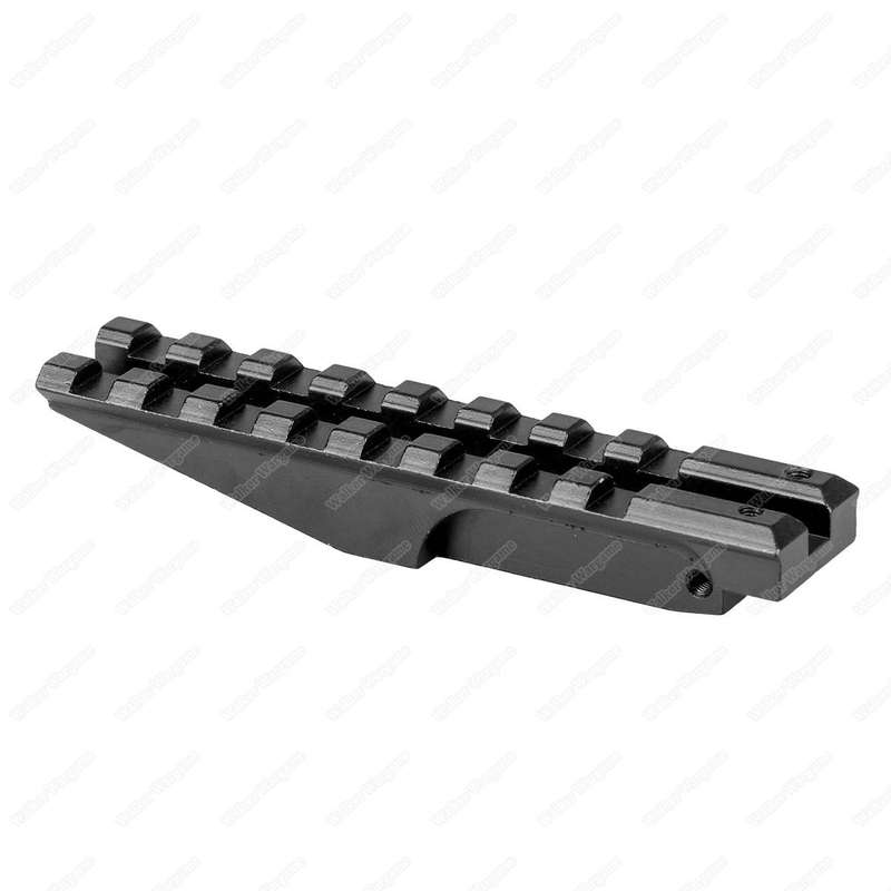 AK Rifle Front Sight Rail For Low Profile 20mm Weaver Base